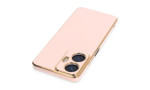 Newface Realme C55 Kılıf Volet Silikon - Pembe