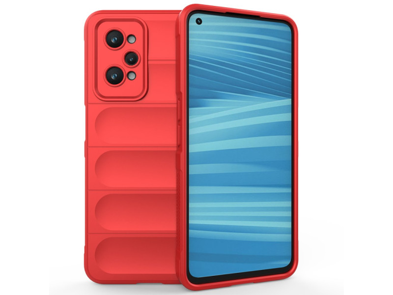 Newface Realme GT2 5G Kılıf Optimum Silikon - Kırmızı