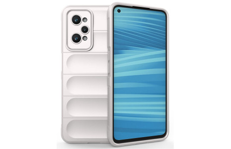 Newface Realme GT2 5G Kılıf Optimum Silikon - Krem