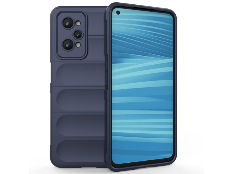 Newface Realme GT2 5G Kılıf Optimum Silikon - Lacivert