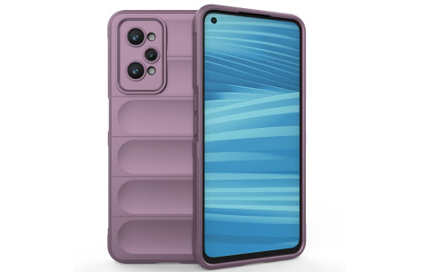 Newface Realme GT2 5G Kılıf Optimum Silikon - Mor