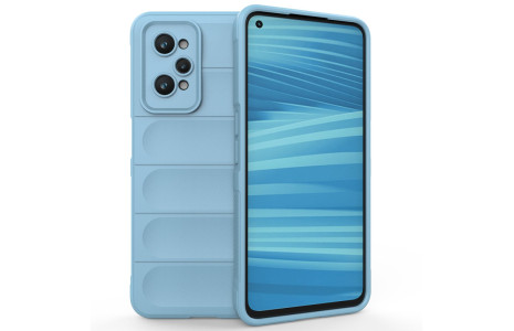 Newface Realme GT2 5G Kılıf Optimum Silikon - Sky Blue