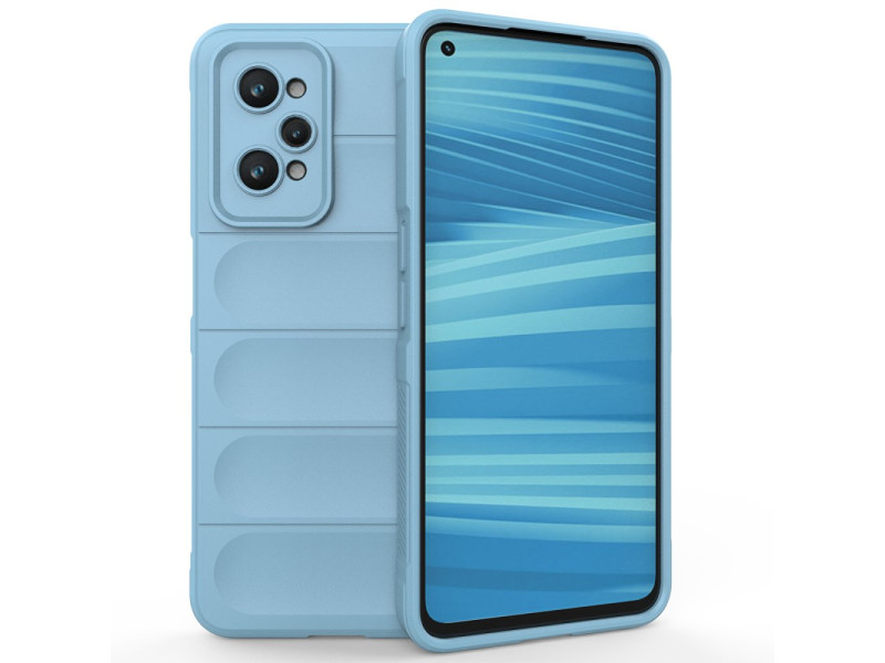 Newface Realme GT2 5G Kılıf Optimum Silikon - Sky Blue