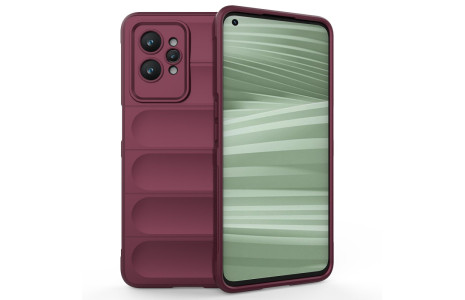 Newface Realme GT2 Pro 5G Kılıf Optimum Silikon - Bordo