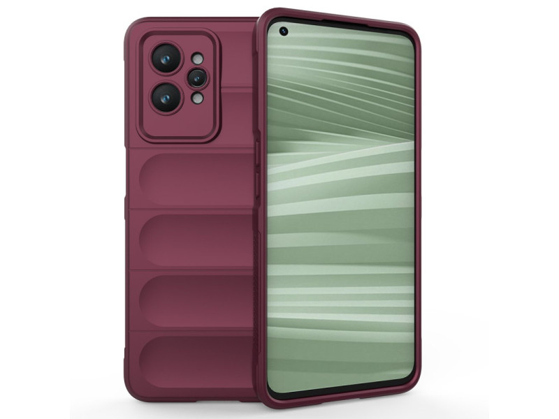 Newface Realme GT2 Pro 5G Kılıf Optimum Silikon - Bordo
