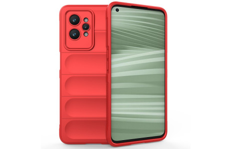 Newface Realme GT2 Pro 5G Kılıf Optimum Silikon - Kırmızı
