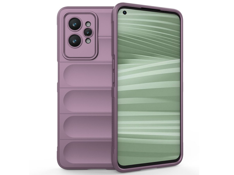Newface Realme GT2 Pro 5G Kılıf Optimum Silikon - Mor