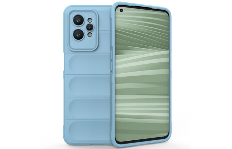 Newface Realme GT2 Pro 5G Kılıf Optimum Silikon - Sky Blue