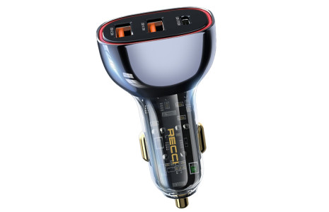 Newface RCC-N18 Usb ve Type-C 93W PD Araç Şarjı - Siyah
