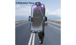 Newface RHO-C30 Motosiklet Telefon Tutucu - Siyah