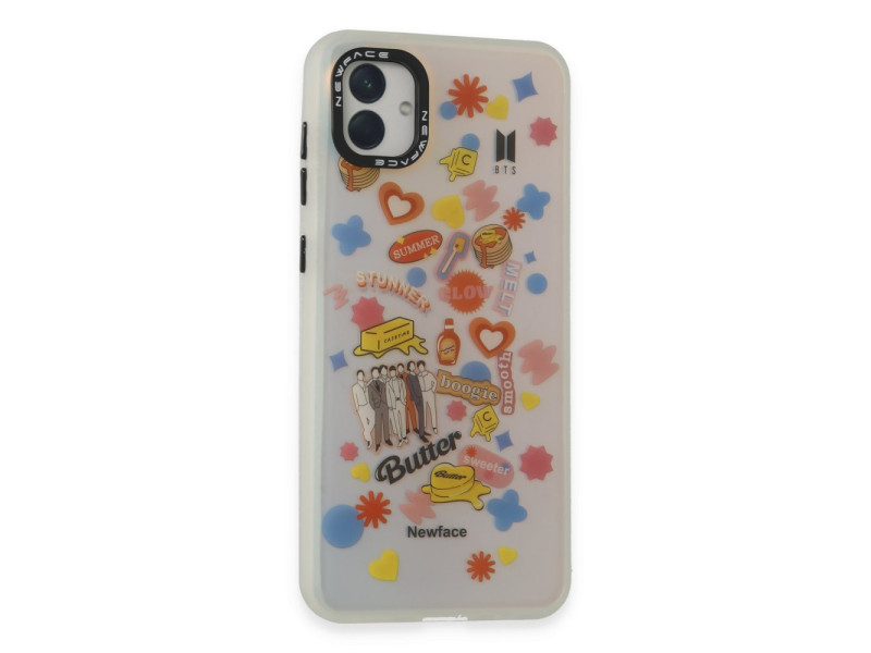 Newface Samsung Galaxy A04 Kılıf Estoril Desenli Kapak - Estoril - 16