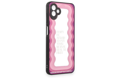 Newface Samsung Galaxy A04 Kılıf Mirror Desenli Kapak - Mirror - 11