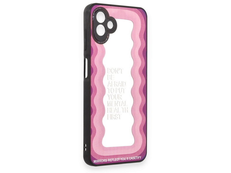 Newface Samsung Galaxy A04 Kılıf Mirror Desenli Kapak - Mirror - 11