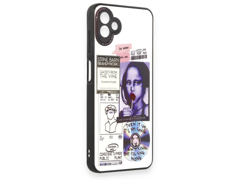 Newface Samsung Galaxy A04 Kılıf Mirror Desenli Kapak - Mirror - 2