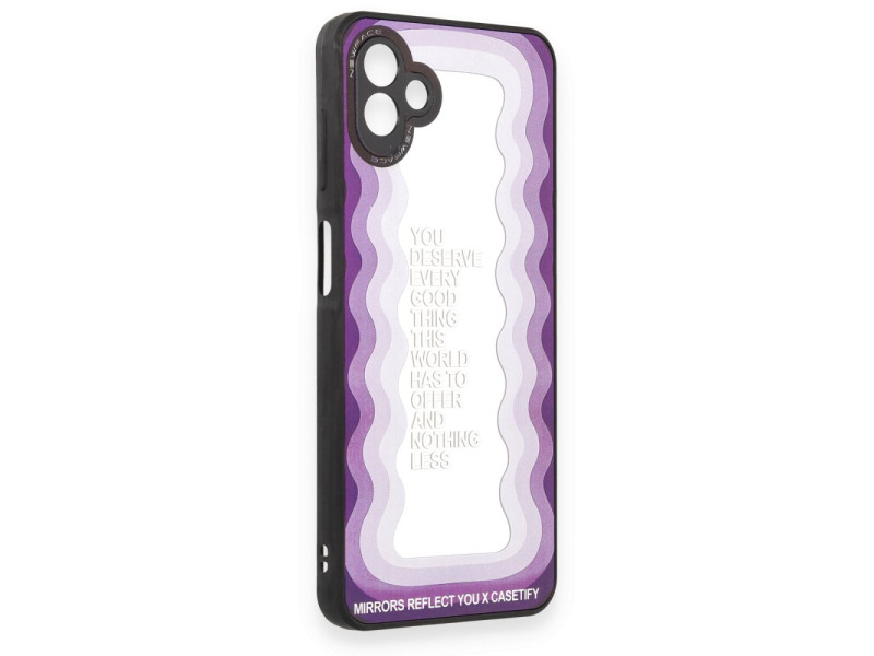 Newface Samsung Galaxy A04 Kılıf Mirror Desenli Kapak - Mirror - 5