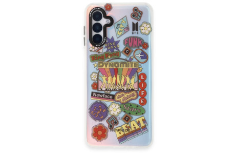 Newface Samsung Galaxy A04S Kılıf Estoril Desenli Kapak - Estoril - 14