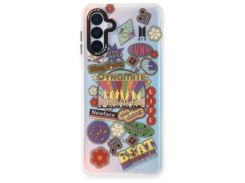 Newface Samsung Galaxy A04S Kılıf Estoril Desenli Kapak - Estoril - 14
