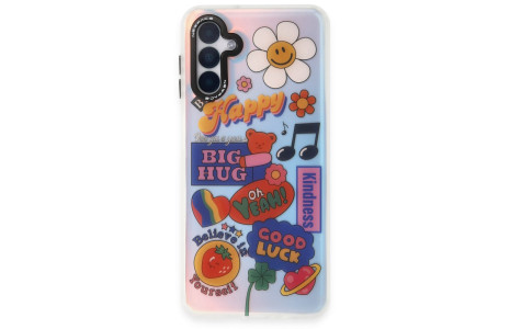 Newface Samsung Galaxy A04S Kılıf Estoril Desenli Kapak - Estoril - 15