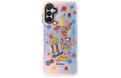 Newface Samsung Galaxy A04S Kılıf Estoril Desenli Kapak - Estoril - 16