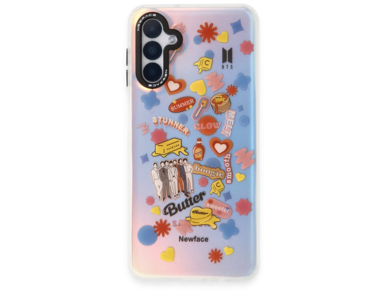Newface Samsung Galaxy A04S Kılıf Estoril Desenli Kapak - Estoril - 16