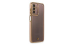 Newface Samsung Galaxy A04S Kılıf Liva Lens Silikon - Pudra