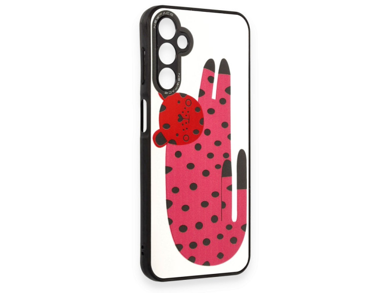 Newface Samsung Galaxy A04S Kılıf Mirror Desenli Kapak - Mirror - 12