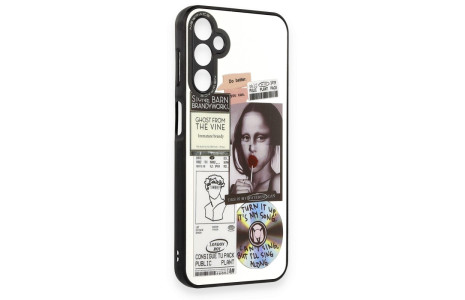 Newface Samsung Galaxy A04S Kılıf Mirror Desenli Kapak - Mirror - 2