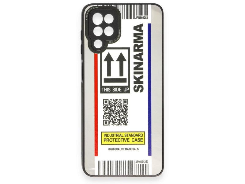 Newface Samsung Galaxy A12 Kılıf Mirror Desenli Kapak - Mirror - 7
