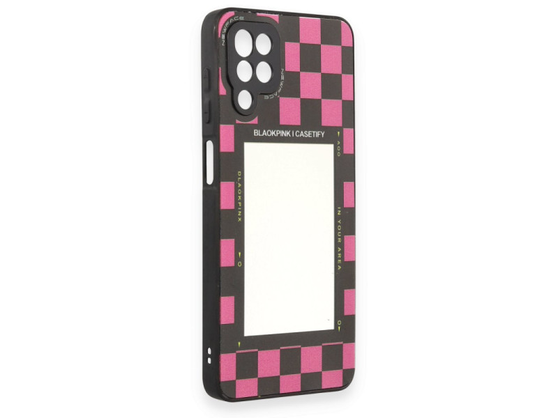 Newface Samsung Galaxy A12 Kılıf Mirror Desenli Kapak - Mirror - 8