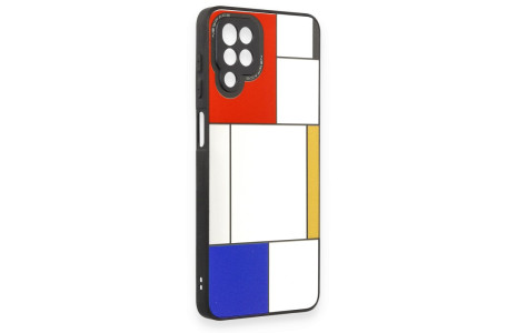 Newface Samsung Galaxy A12 Kılıf Mirror Desenli Kapak - Mirror - 9