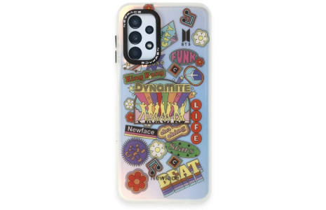 Newface Samsung Galaxy A13 4G Kılıf Estoril Desenli Kapak - Estoril - 14