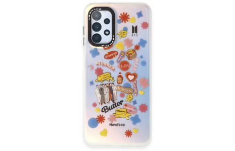 Newface Samsung Galaxy A13 4G Kılıf Estoril Desenli Kapak - Estoril - 16