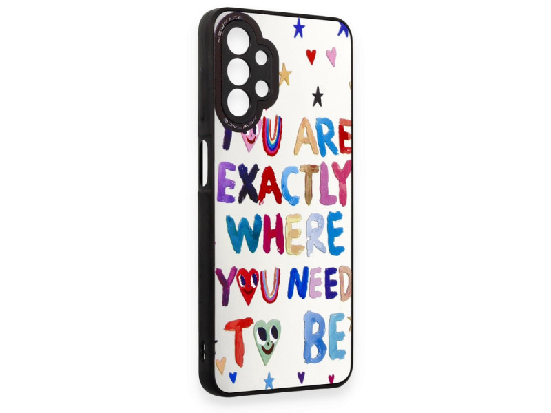 Newface Samsung Galaxy A13 4G Kılıf Mirror Desenli Kapak - Mirror - 10