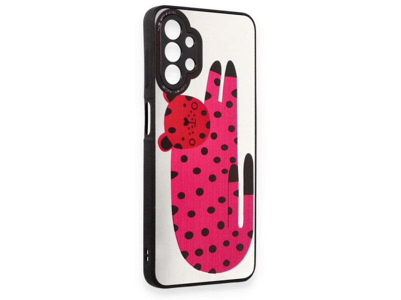 Newface Samsung Galaxy A13 4G Kılıf Mirror Desenli Kapak - Mirror - 12