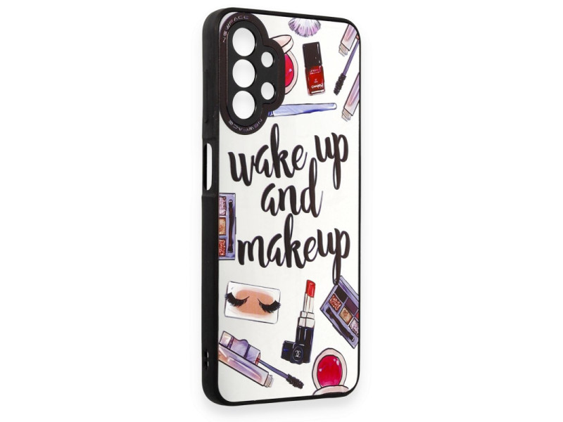 Newface Samsung Galaxy A13 4G Kılıf Mirror Desenli Kapak - Mirror - 3