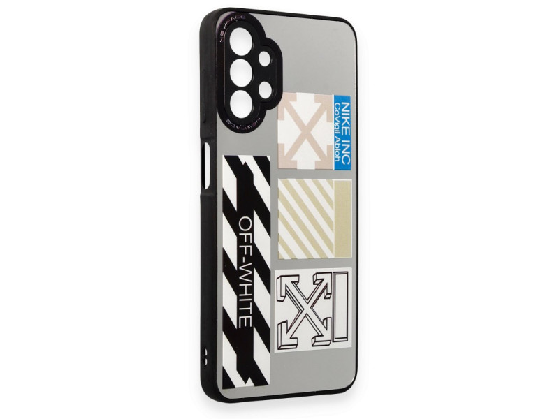 Newface Samsung Galaxy A13 4G Kılıf Mirror Desenli Kapak - Mirror - 6