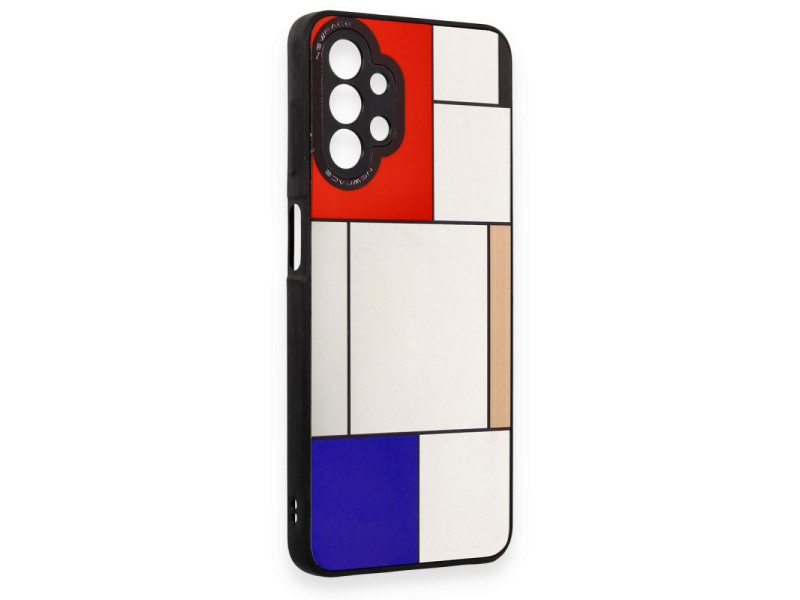 Newface Samsung Galaxy A13 4G Kılıf Mirror Desenli Kapak - Mirror - 9