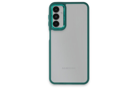 Newface Samsung Galaxy A14 4G Kılıf Dora Kapak - Haki Yeşil