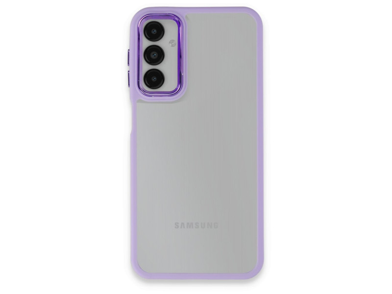 Newface Samsung Galaxy A14 4G Kılıf Dora Kapak - Lila