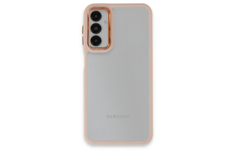 Newface Samsung Galaxy A14 4G Kılıf Dora Kapak - Pudra