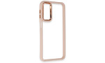 Newface Samsung Galaxy A14 4G Kılıf Dora Kapak - Pudra