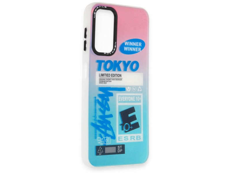 Newface Samsung Galaxy A14 4G Kılıf Estoril Desenli Kapak - Estoril - 1