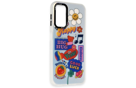 Newface Samsung Galaxy A14 4G Kılıf Estoril Desenli Kapak - Estoril - 15