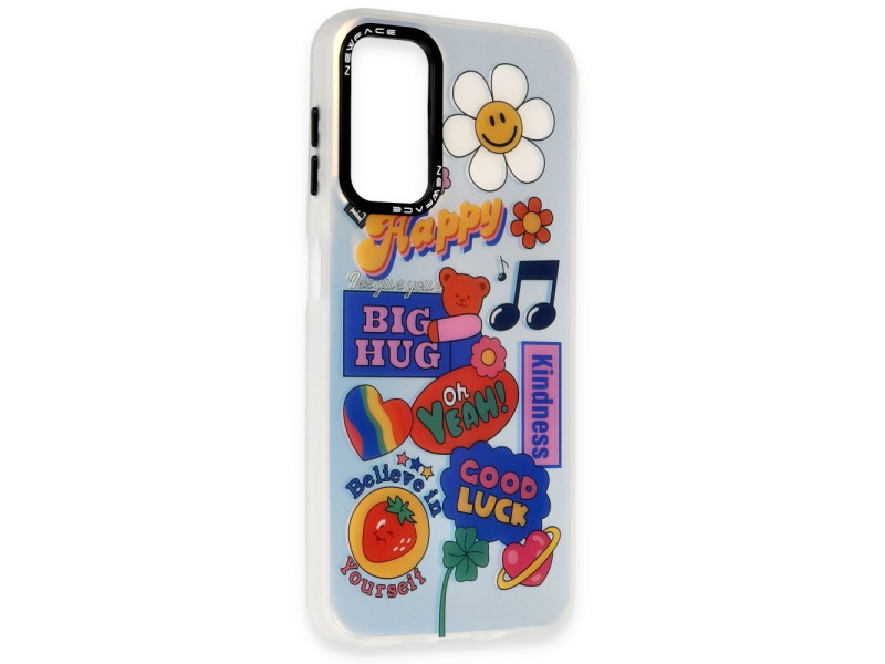 Newface Samsung Galaxy A14 4G Kılıf Estoril Desenli Kapak - Estoril - 15
