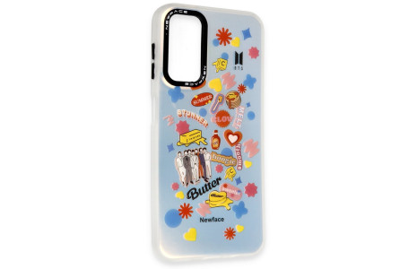 Newface Samsung Galaxy A14 4G Kılıf Estoril Desenli Kapak - Estoril - 16