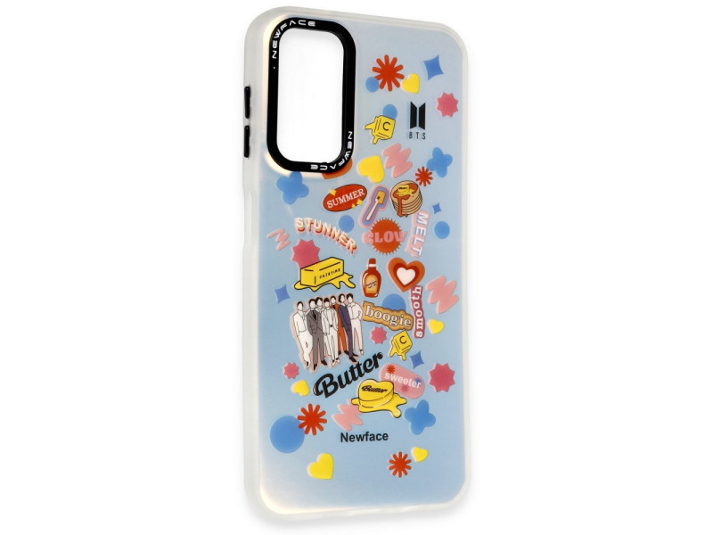 Newface Samsung Galaxy A14 4G Kılıf Estoril Desenli Kapak - Estoril - 16