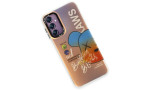 Newface Samsung Galaxy A14 4G Kılıf Estoril Desenli Kapak - Estoril - 6