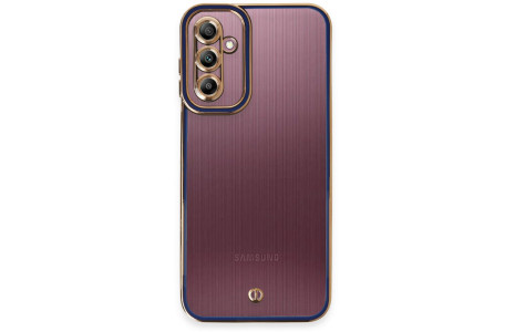 Newface Samsung Galaxy A14 4G Kılıf Liva Lens Silikon - Mavi