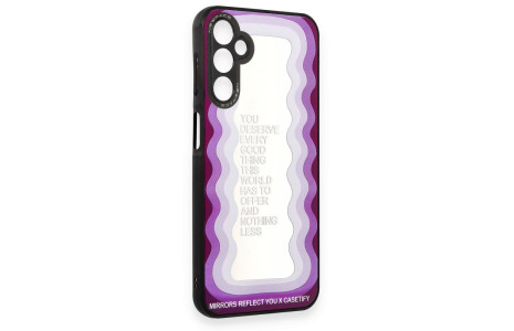 Newface Samsung Galaxy A14 4G Kılıf Mirror Desenli Kapak - Mirror - 5