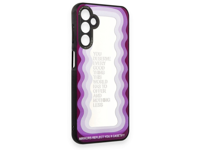 Newface Samsung Galaxy A14 4G Kılıf Mirror Desenli Kapak - Mirror - 5